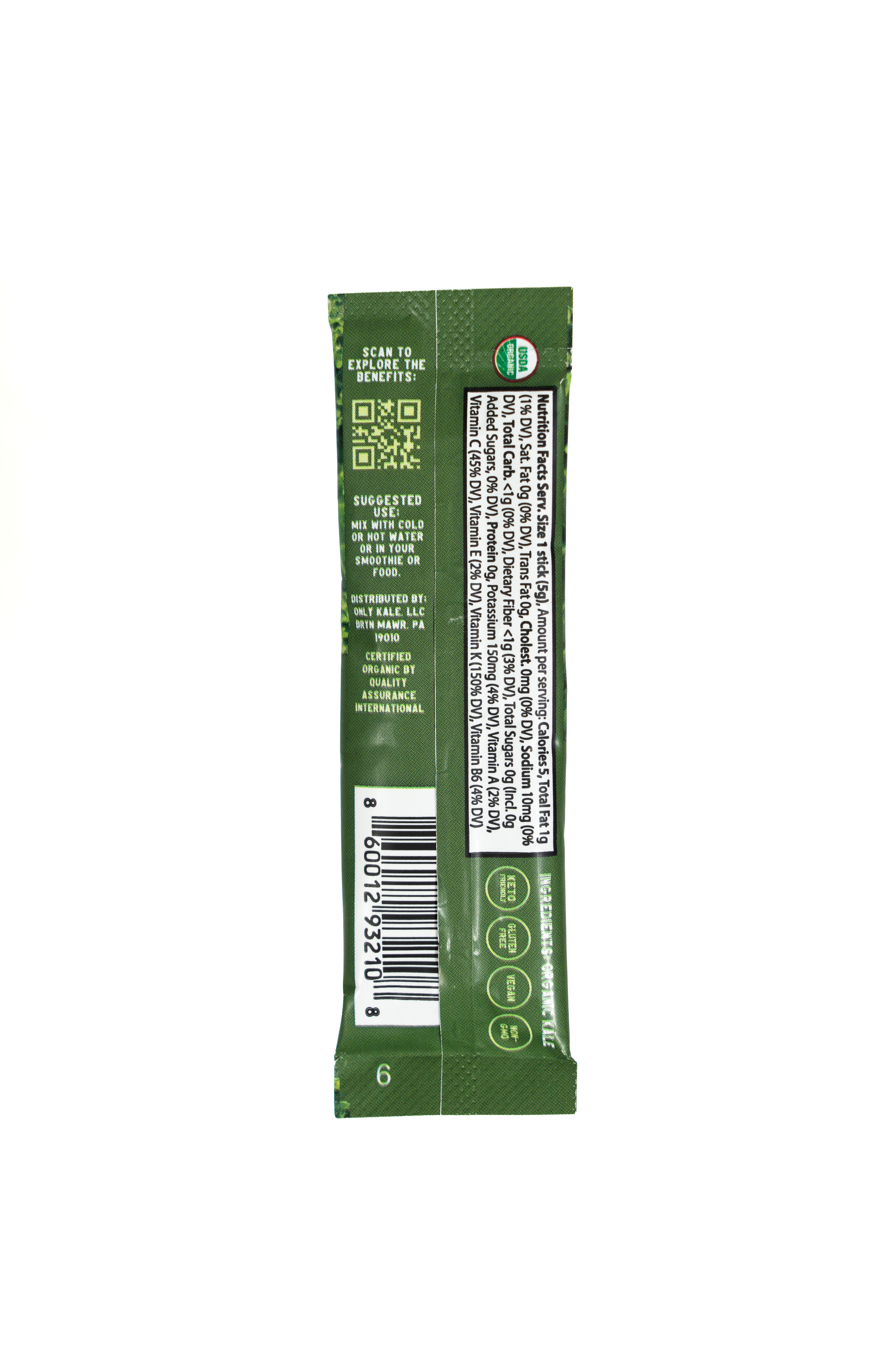 Individual stick back